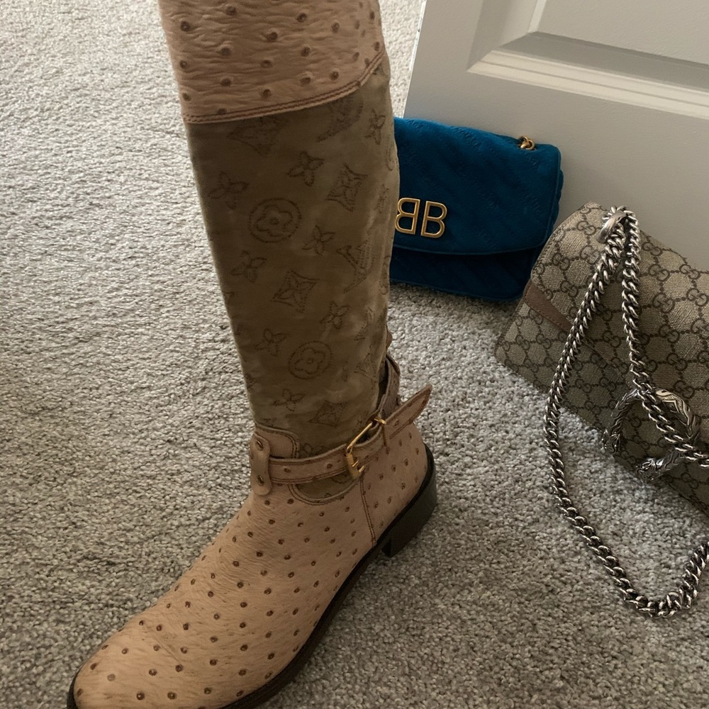 Winter boot beige like new size 37 EU